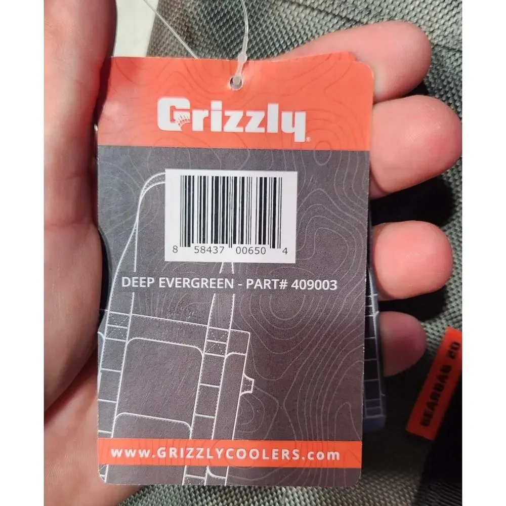 Grizzly GearBag 20 20L Gear Tote Deep Evergreen Water Resistant NWT